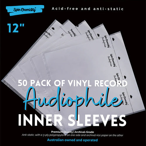 LP RECORD INNER SLEEVE - SPIN CHEMISTRY ANTI STATIC INNER SLEEVE - ACC