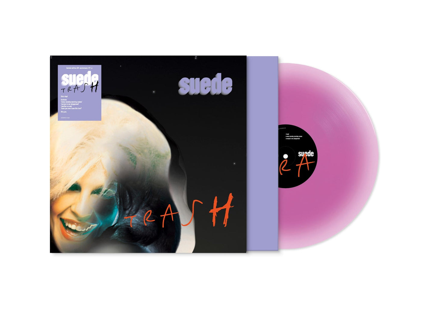 SUEDE - TRASH: LILAC VINYL 5-TRACK - LP