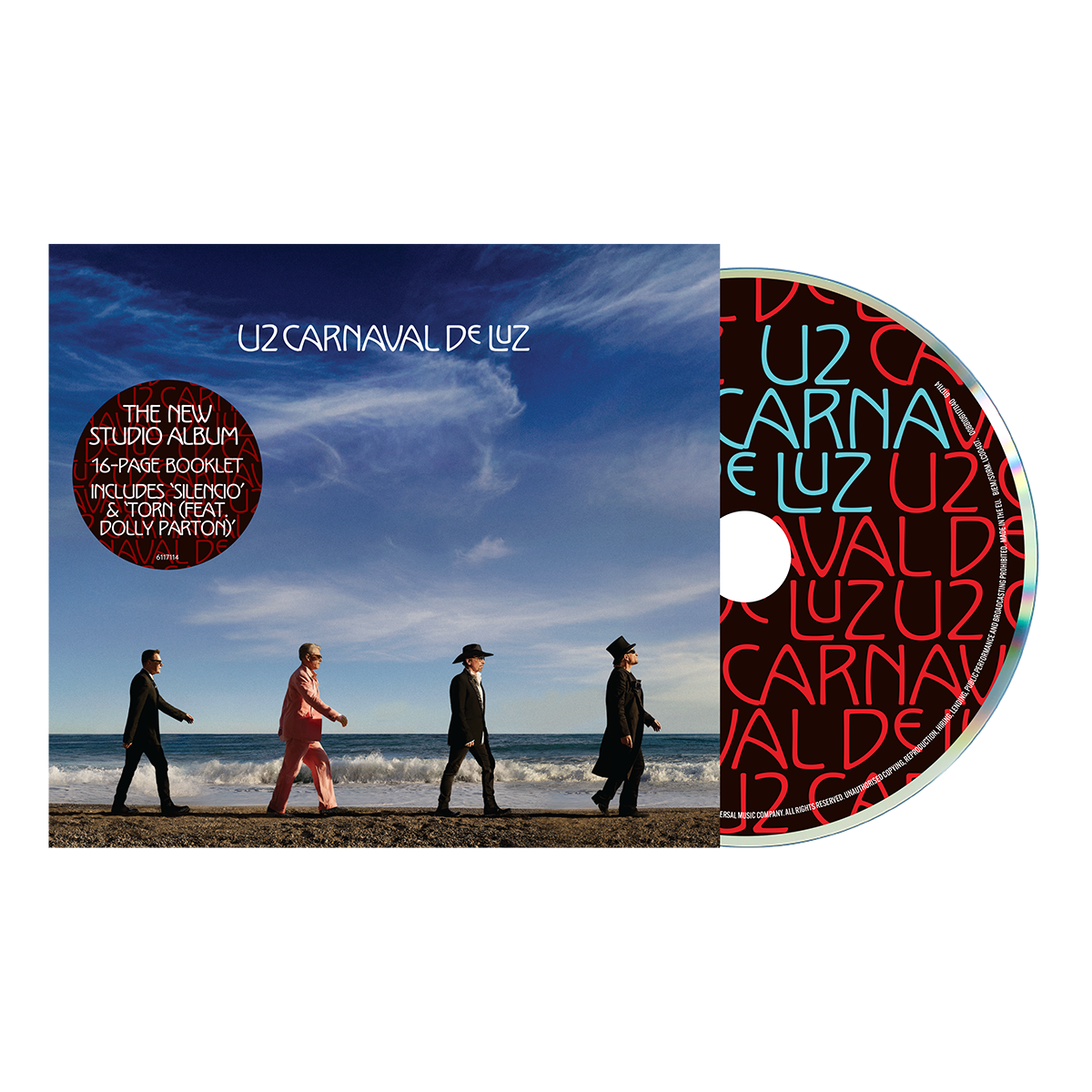 U2 - CARNAVAL DE LUZ - CD