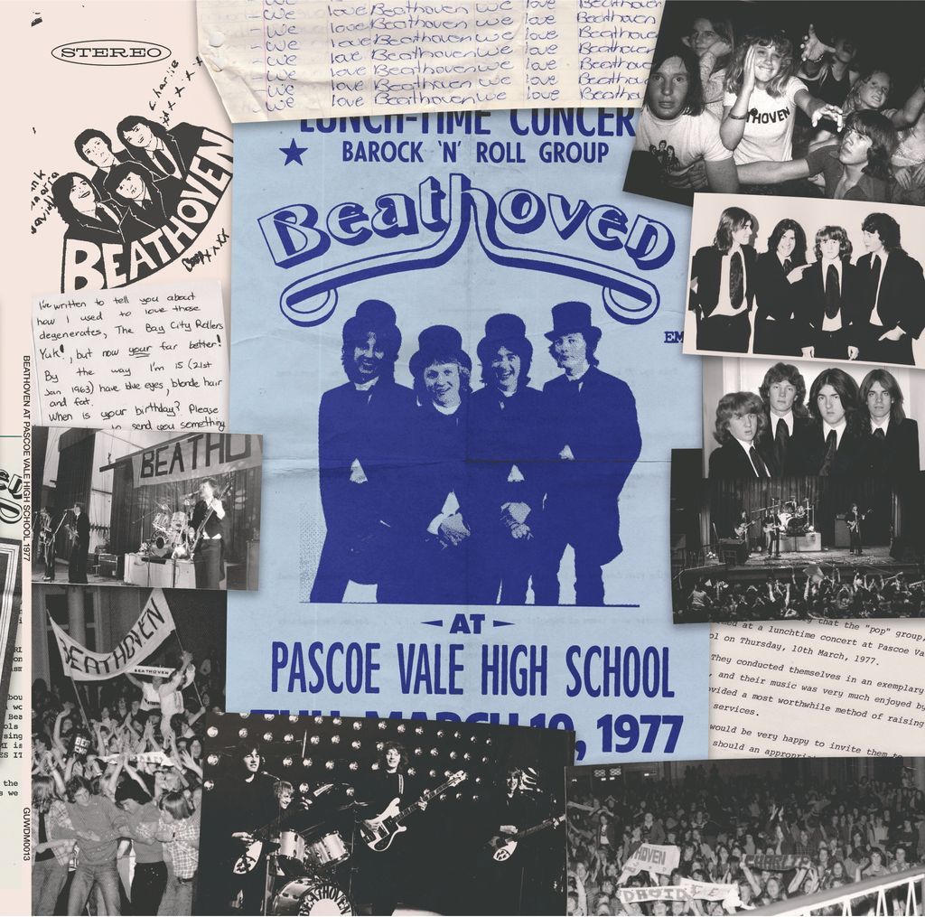 BEATHOVEN - AT PASCOE VALE HIGH SCHOOL 1977 (BLUE) - LP